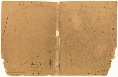 La Sine. - Plan de section, G1