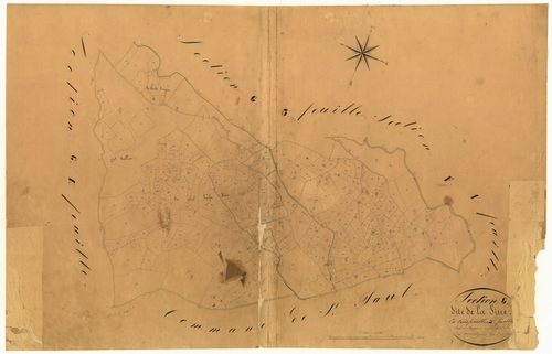 La Sine. - Plan de section, G2