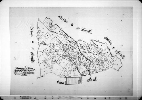 La Sine. - Plan de section, G2