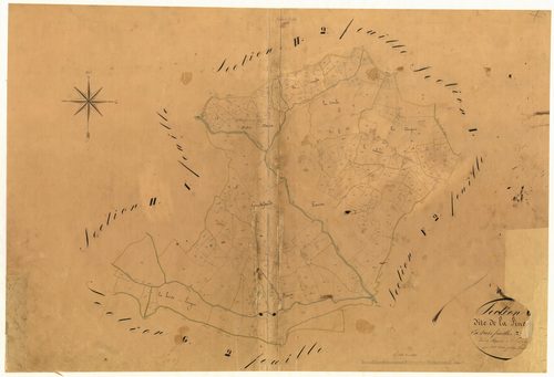 La Sine. - Plan de section, G3