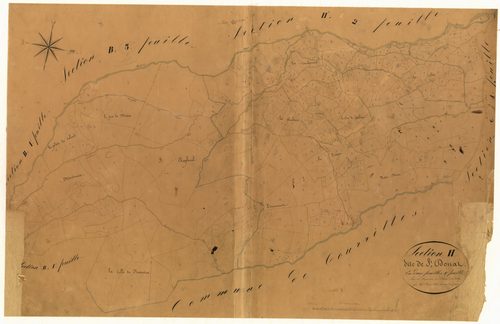 Saint-Donat. - Plan de section, H1