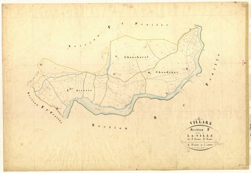 La Ville. - Plan de section, F2