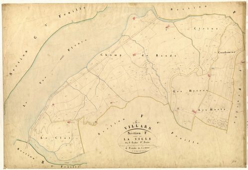 La Ville. - Plan de section, F5