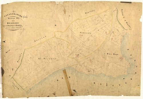 Beaulieu. - Plan de section, B3