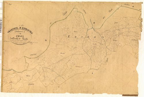 Eneaux. - Plan de section, C1