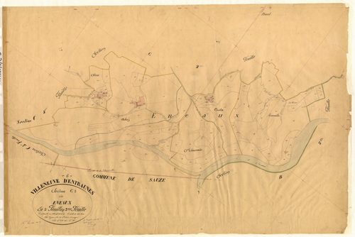 Eneaux. - Plan de section, C3