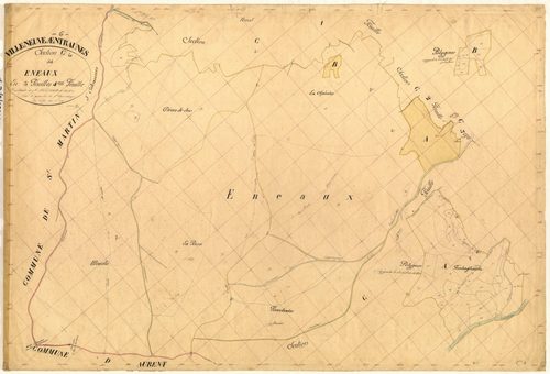 Eneaux. - Plan de section, C4