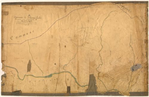 La Garde. - Plan de section, A3