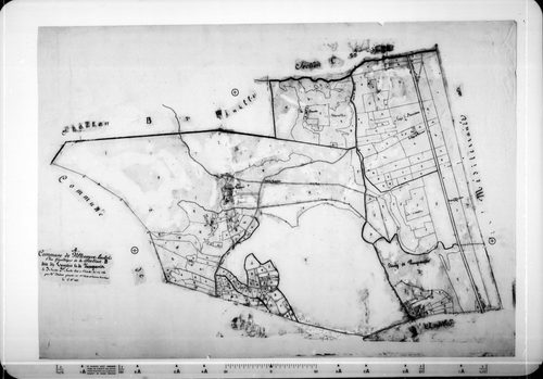 Les Taurens et Vaugranier. - Plan de section, B3