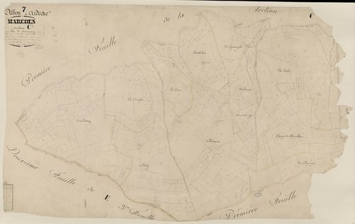 Albon-d'Ardèche - Section C - Feuillet 2