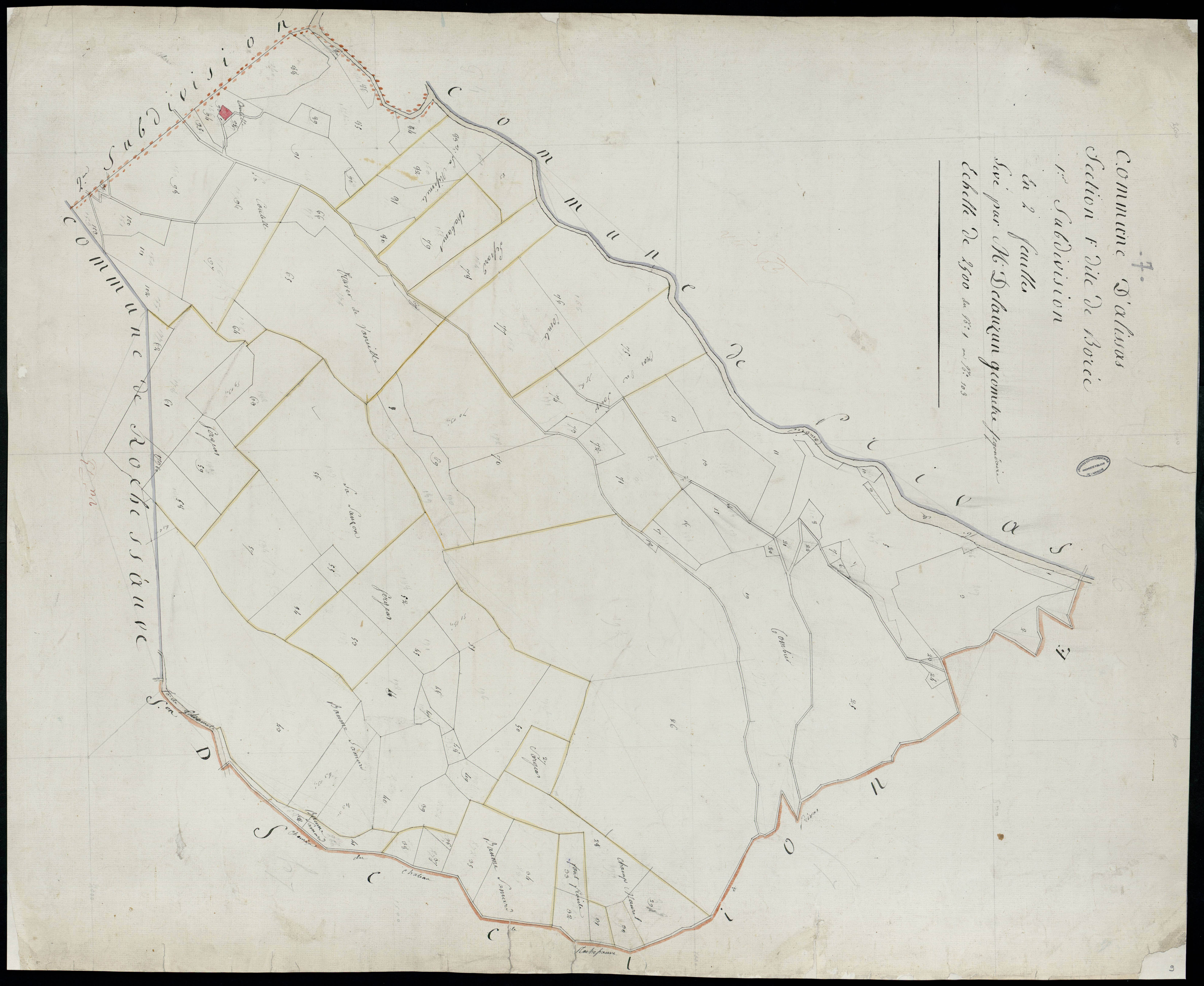 Alissas - Section F - Feuillet 1