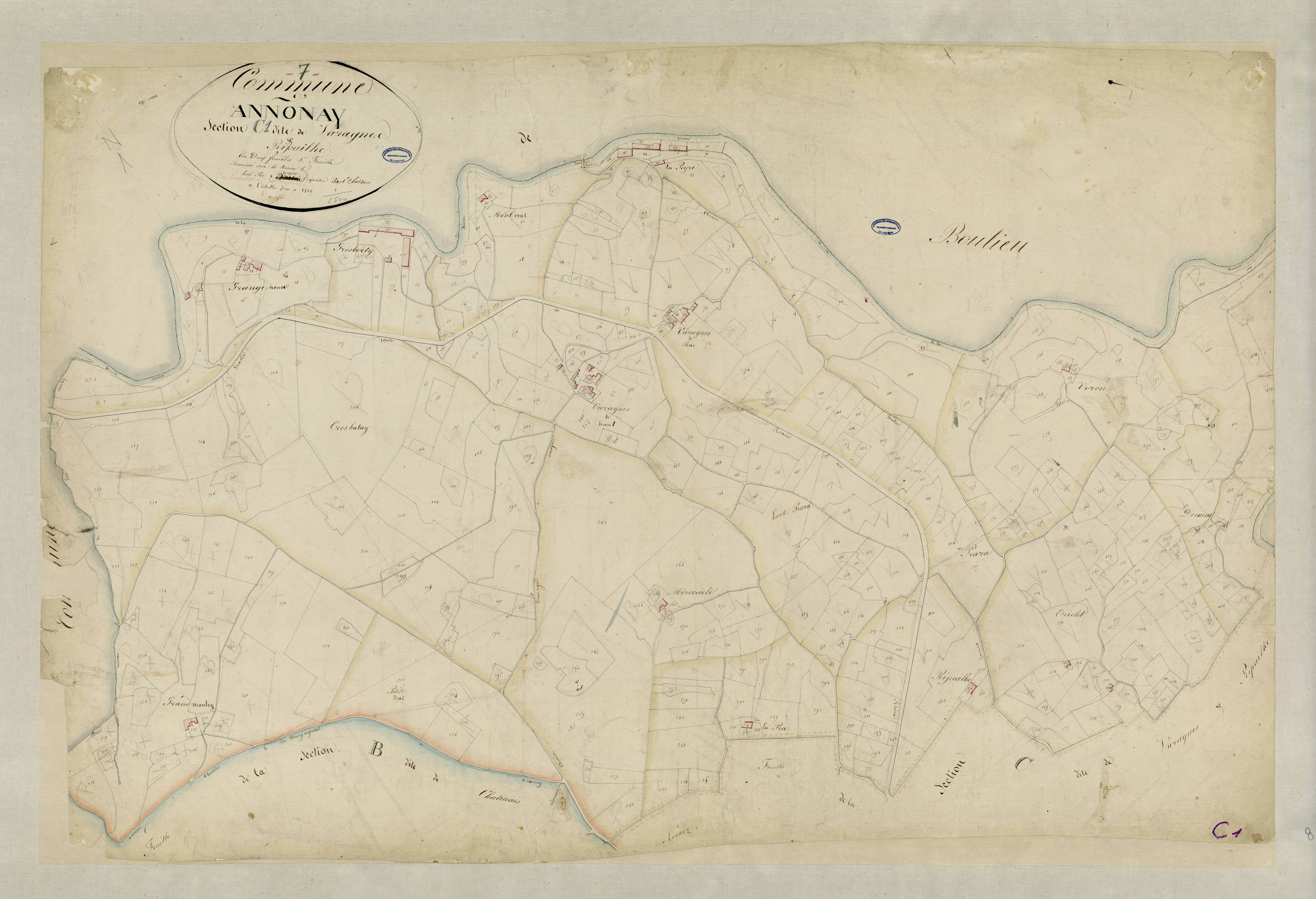 Annonay - Section C - Feuillet 1