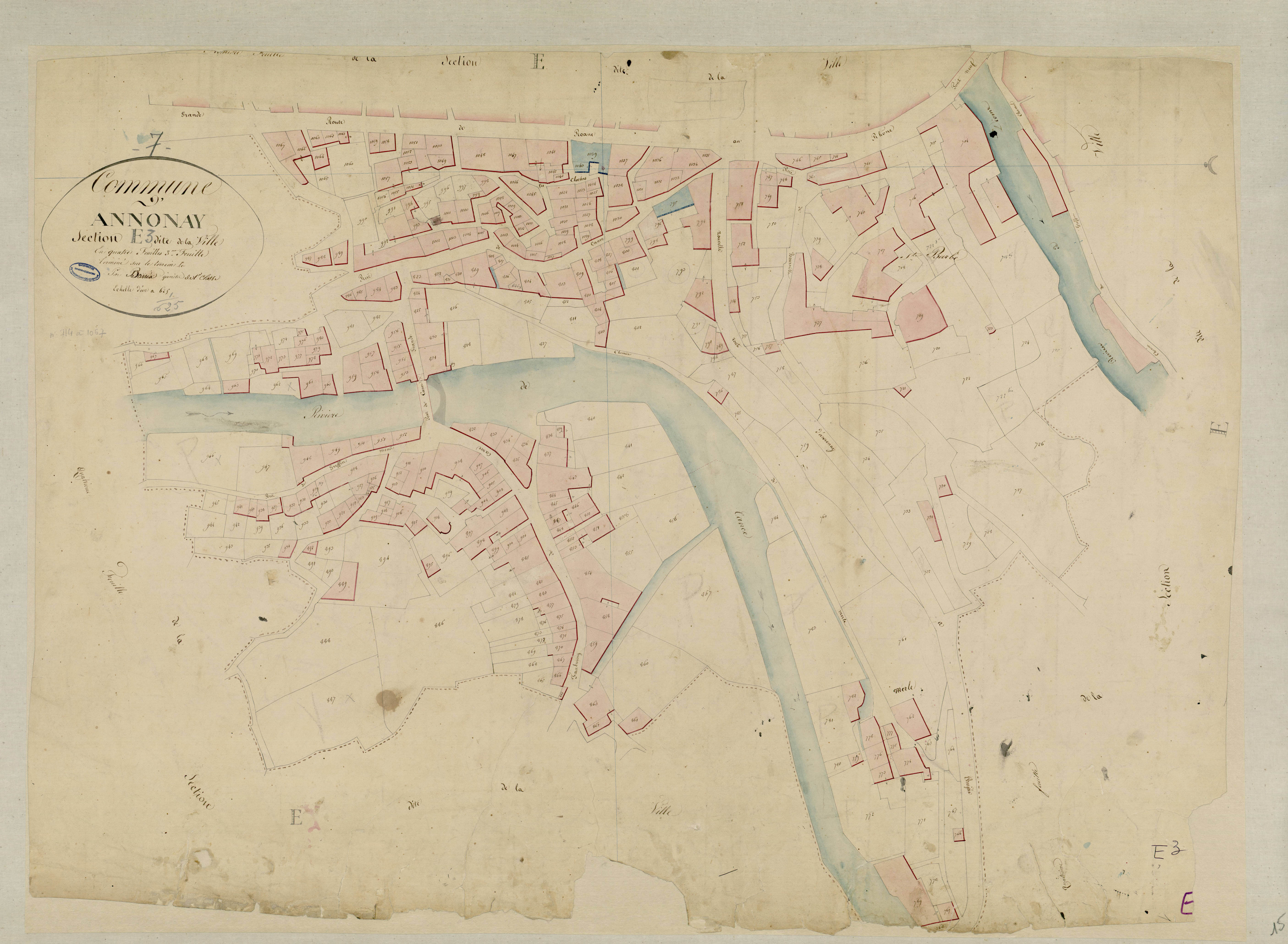 Annonay - Section E - Feuillet 3