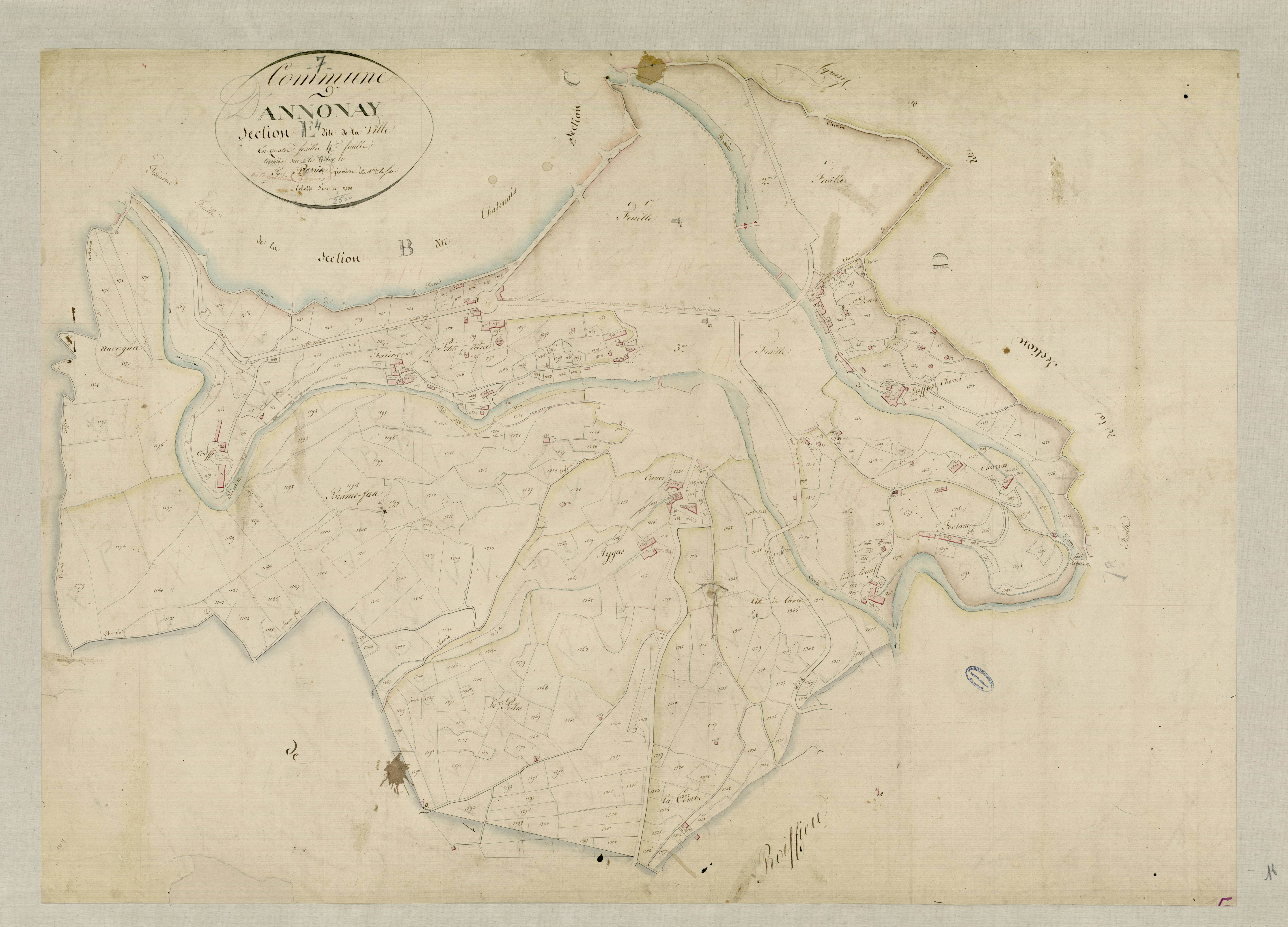 Annonay - Section E - Feuillet 4