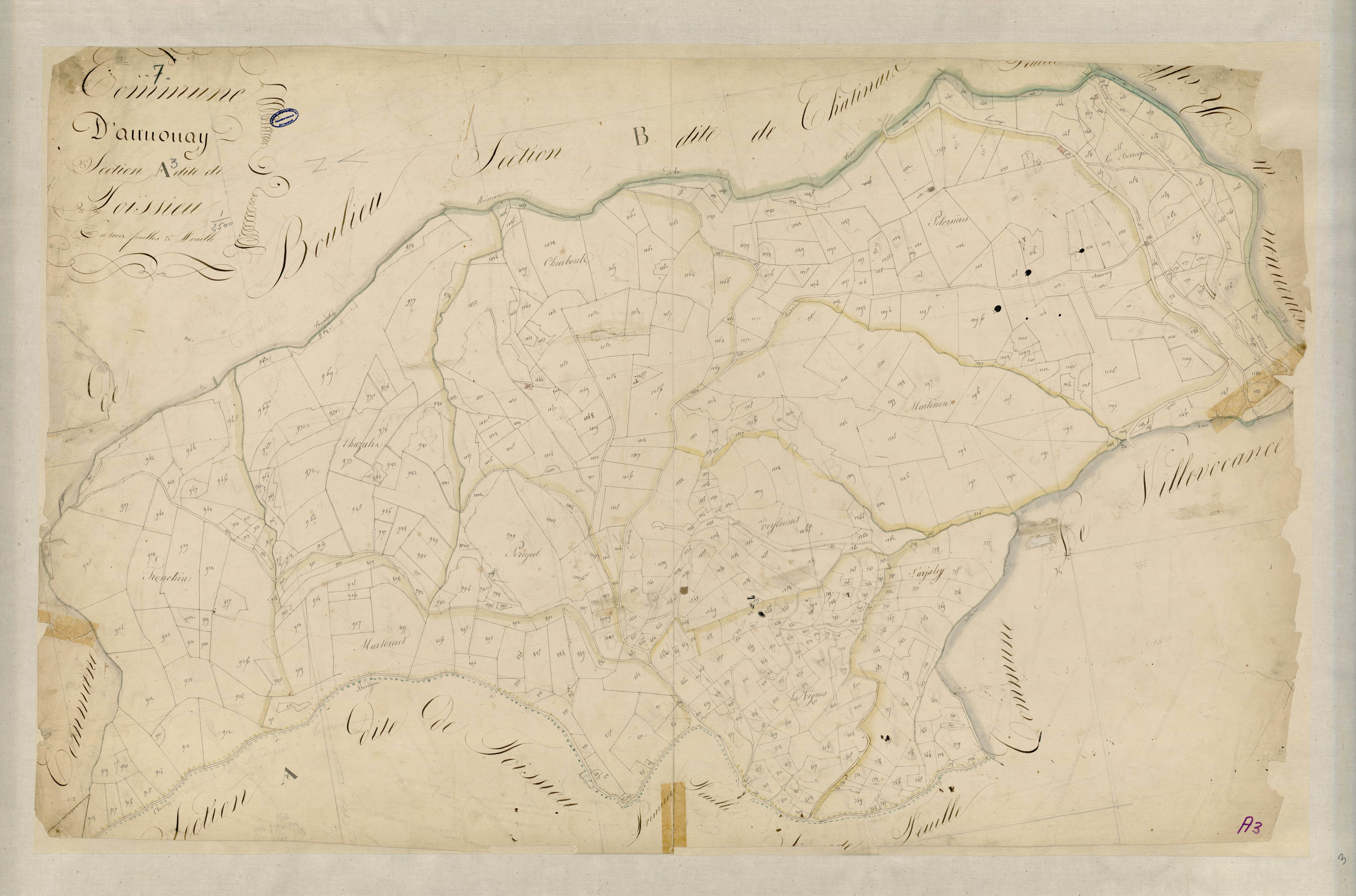Annonay - Section A - Feuillet 3