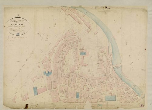 Annonay - Section E - Feuillet 1