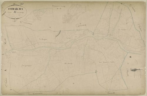 Antraigues-sur-Volane - Section A - Feuillet 2