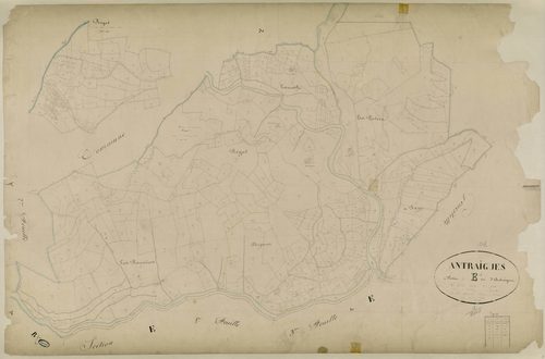 Antraigues-sur-Volane - Section E - Feuillet 1