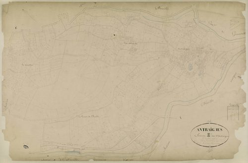 Antraigues-sur-Volane - Section E - Feuillet 2