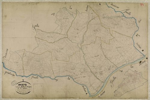 Arcens - Section A - Feuillet 3