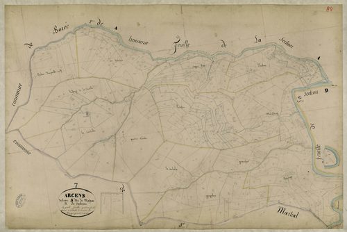 Arcens - Section A - Feuillet 4