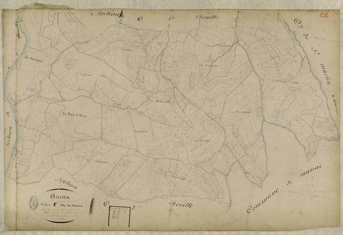 Arcens - Section C - Feuillet 2