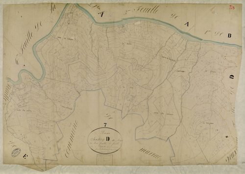 Arcens - Section D - Feuillet 3