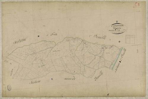 Arcens - Section C - Feuillet 3