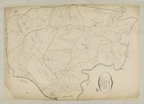 Arras-sur-Rhône - Section C - Feuillet 1