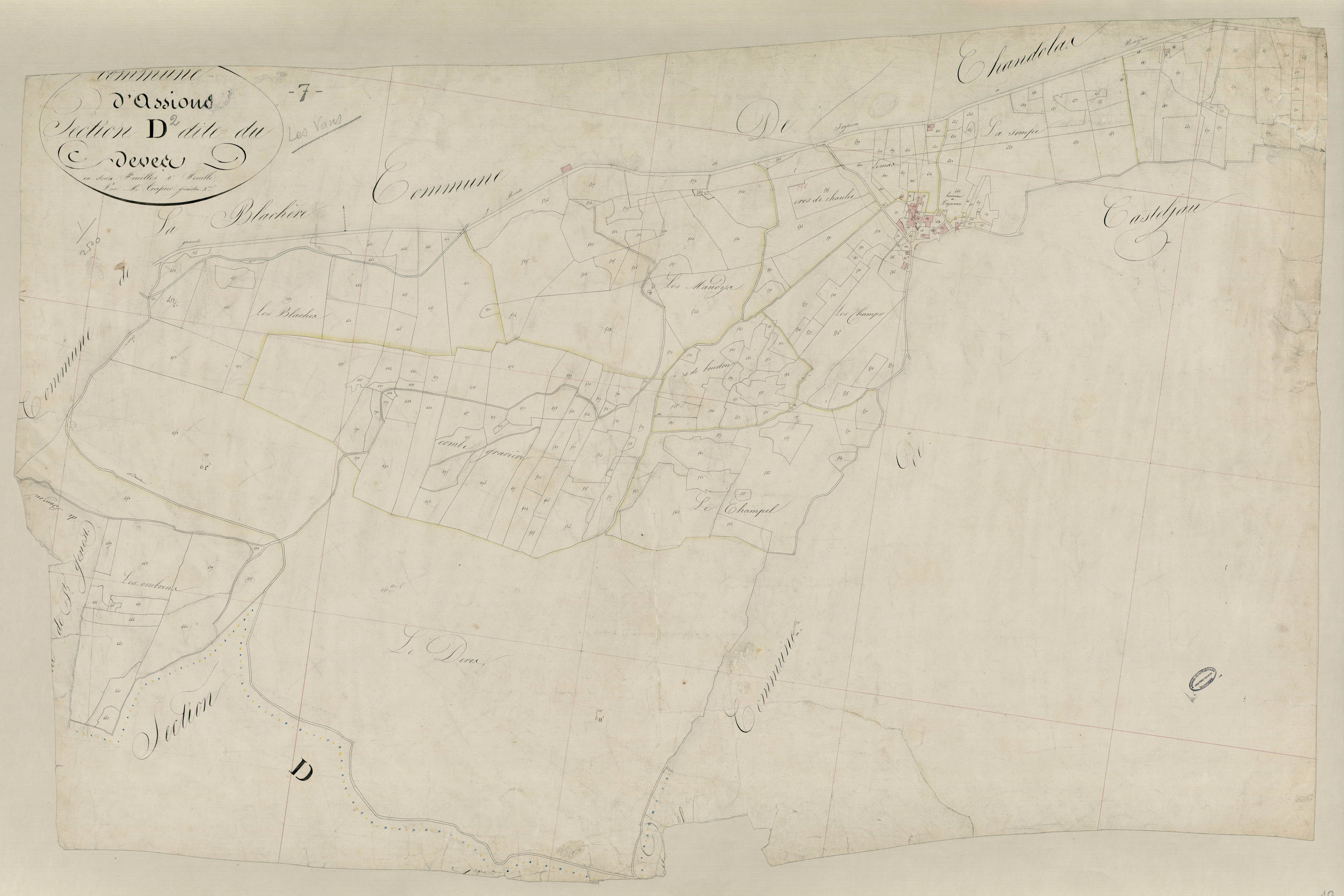 Les Assions - Section D - Feuillet 2