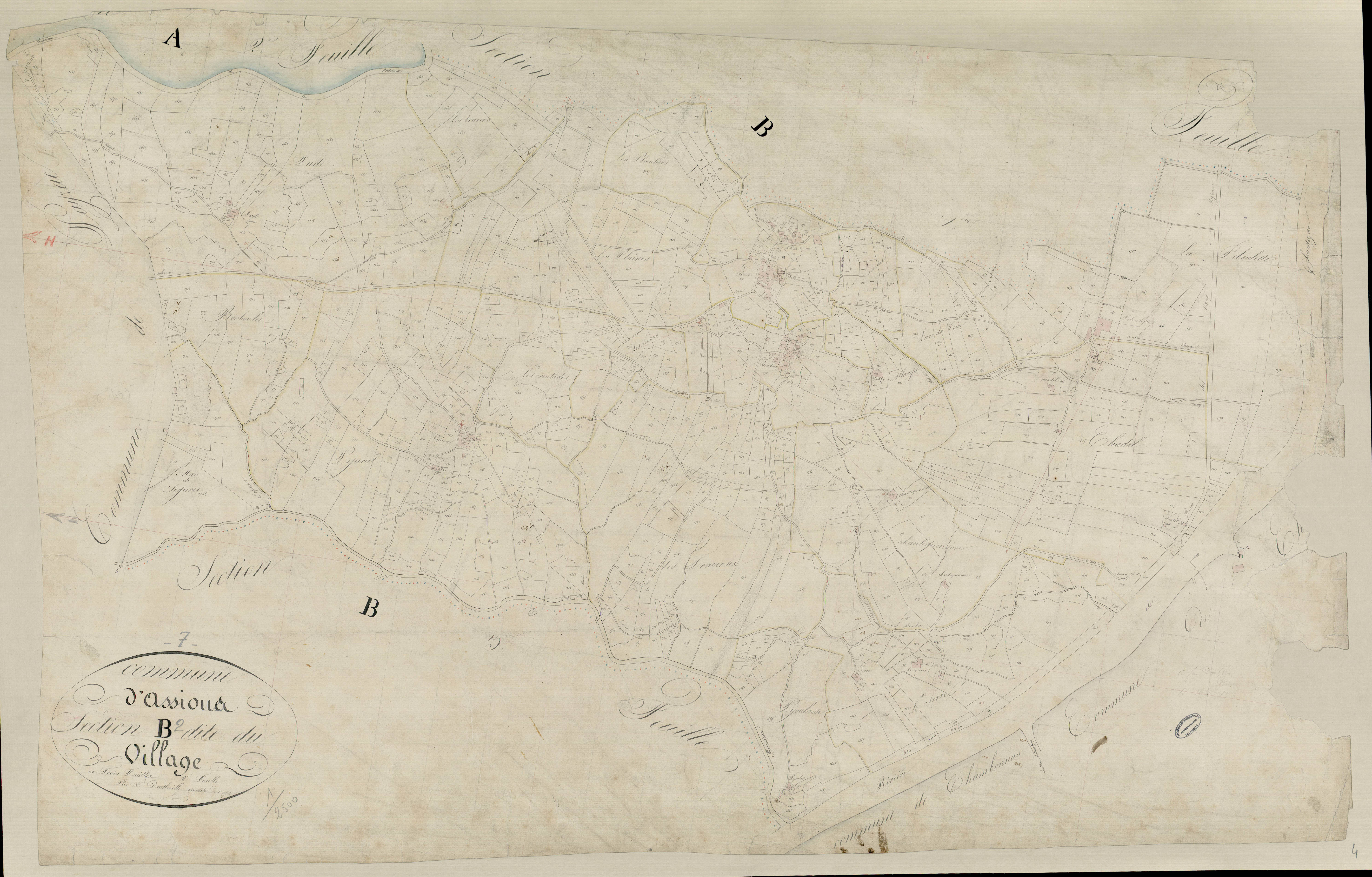 Les Assions - Section D - Feuillet 2