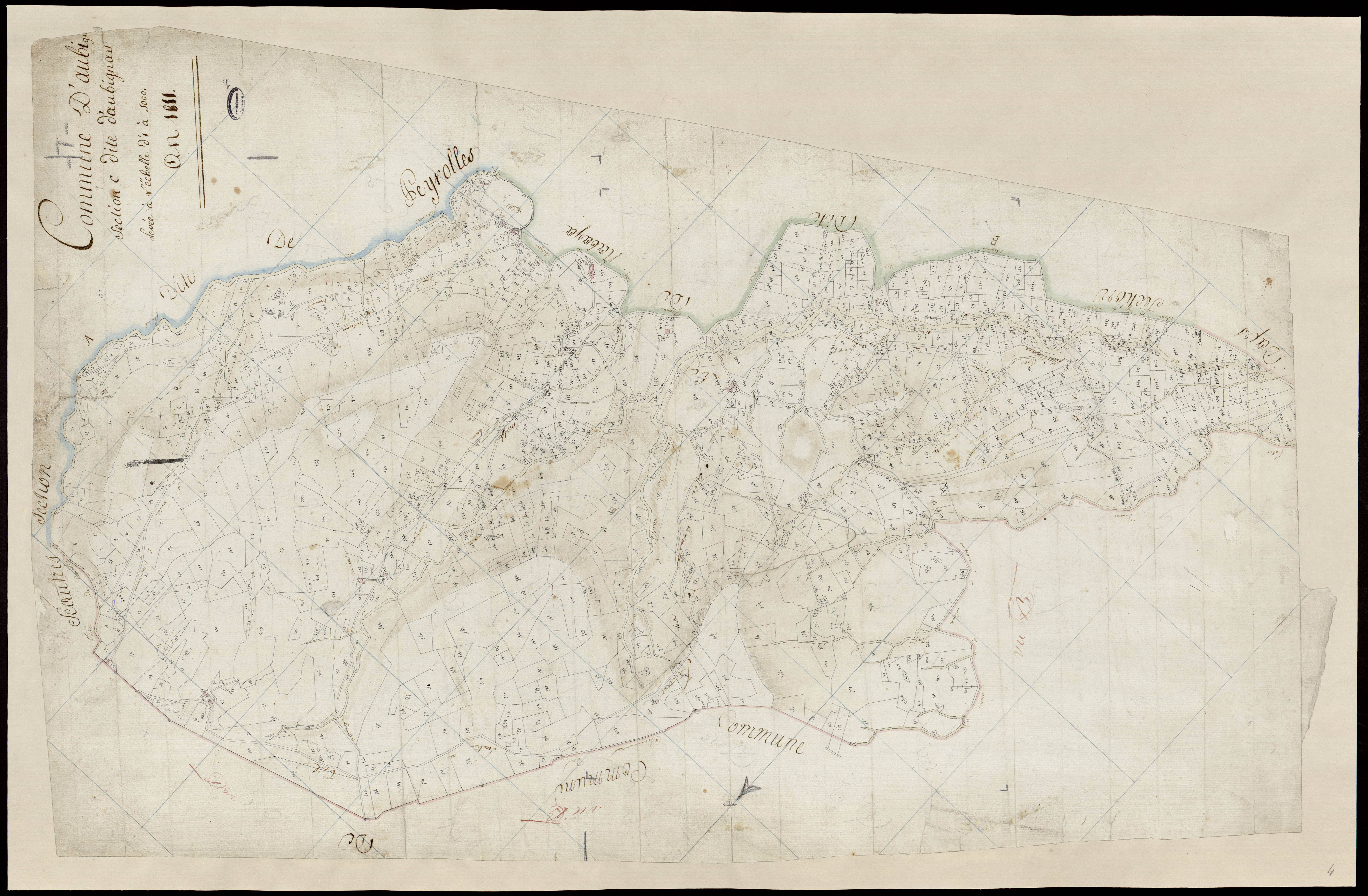 Aubignas - Section C
