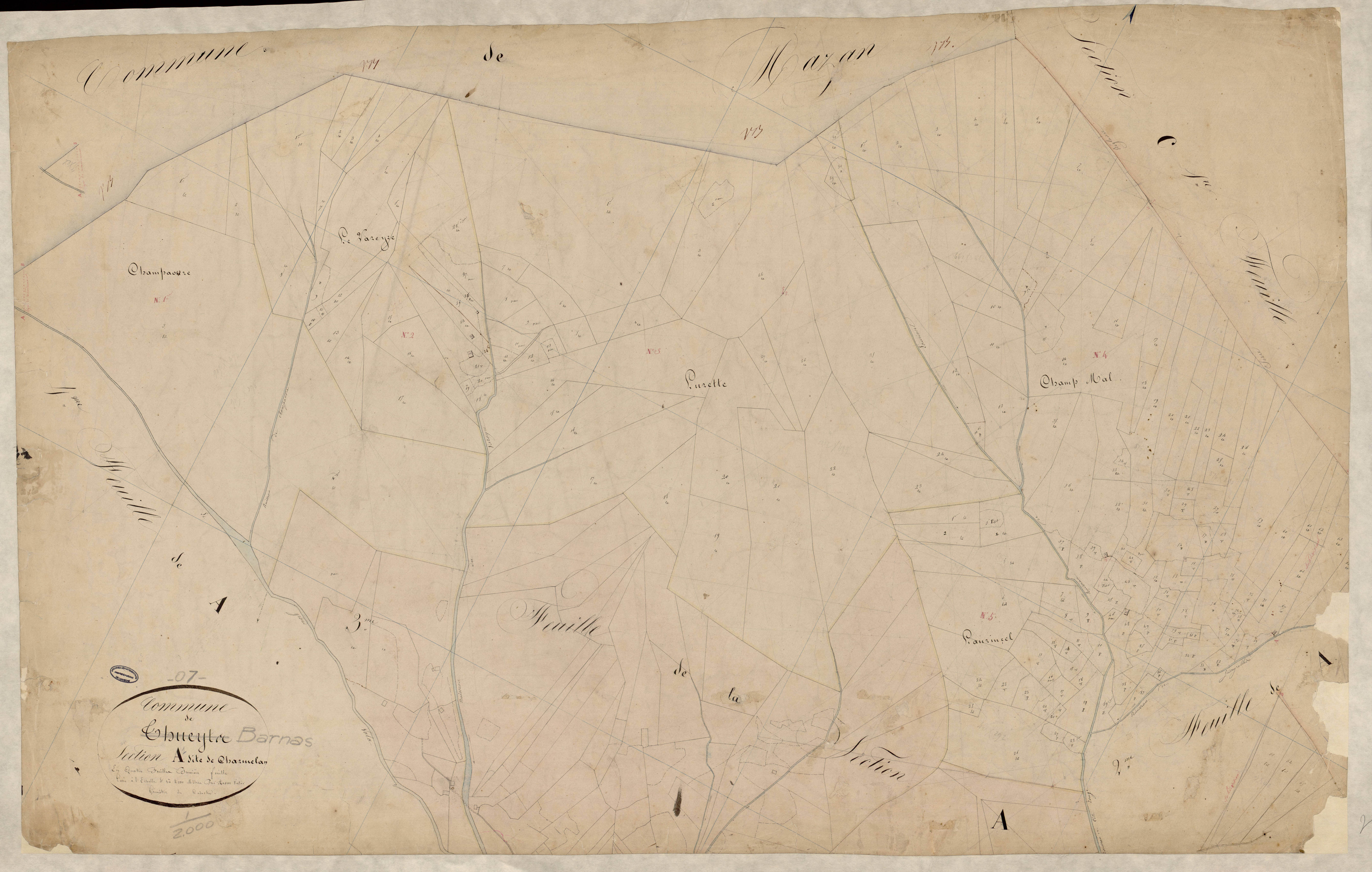 Barnas - Section A - Feuillet 1