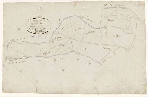 Beauchastel - Section A - Feuillet 1