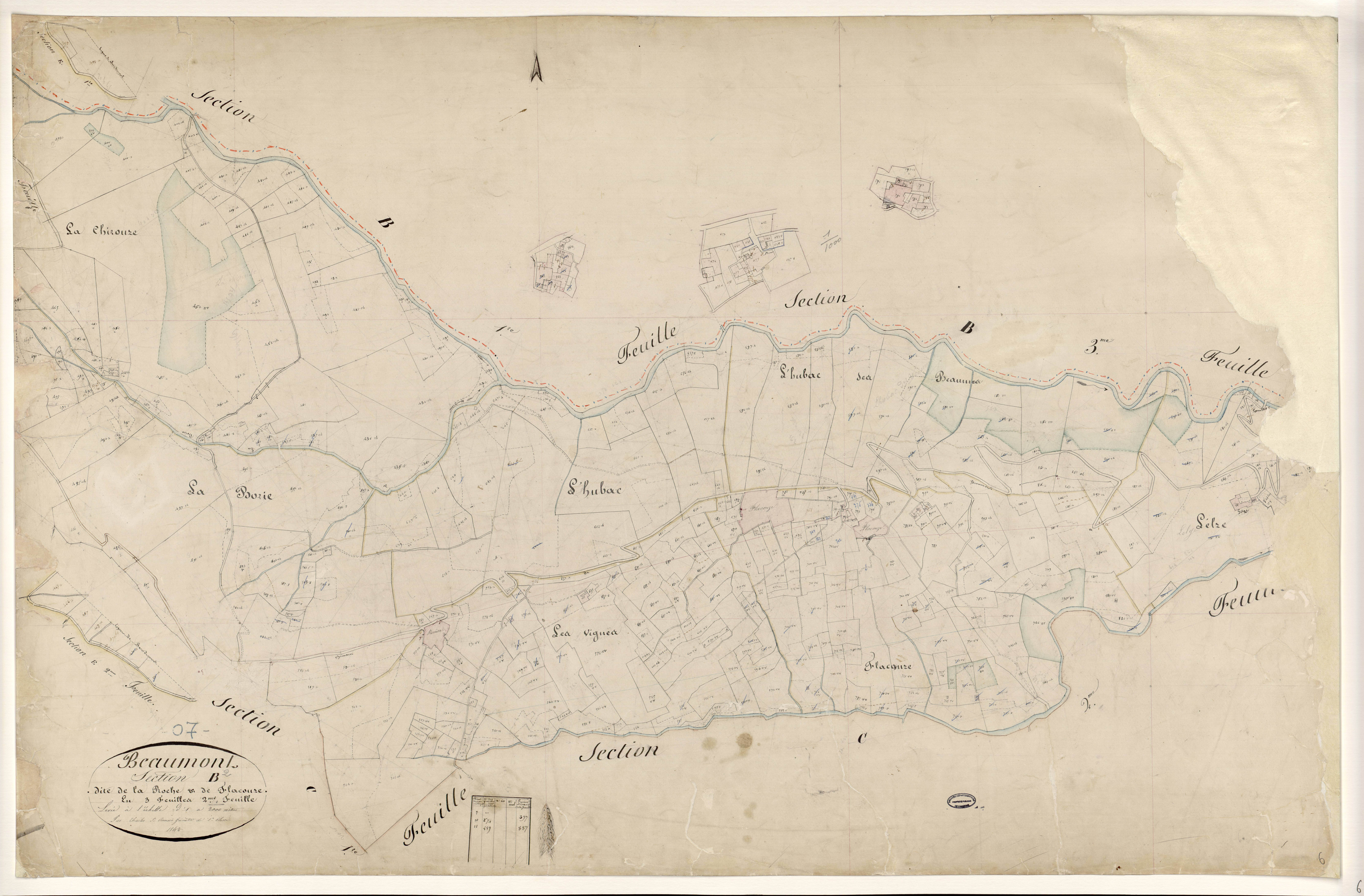 Beaumont - Section B - Feuillet 2