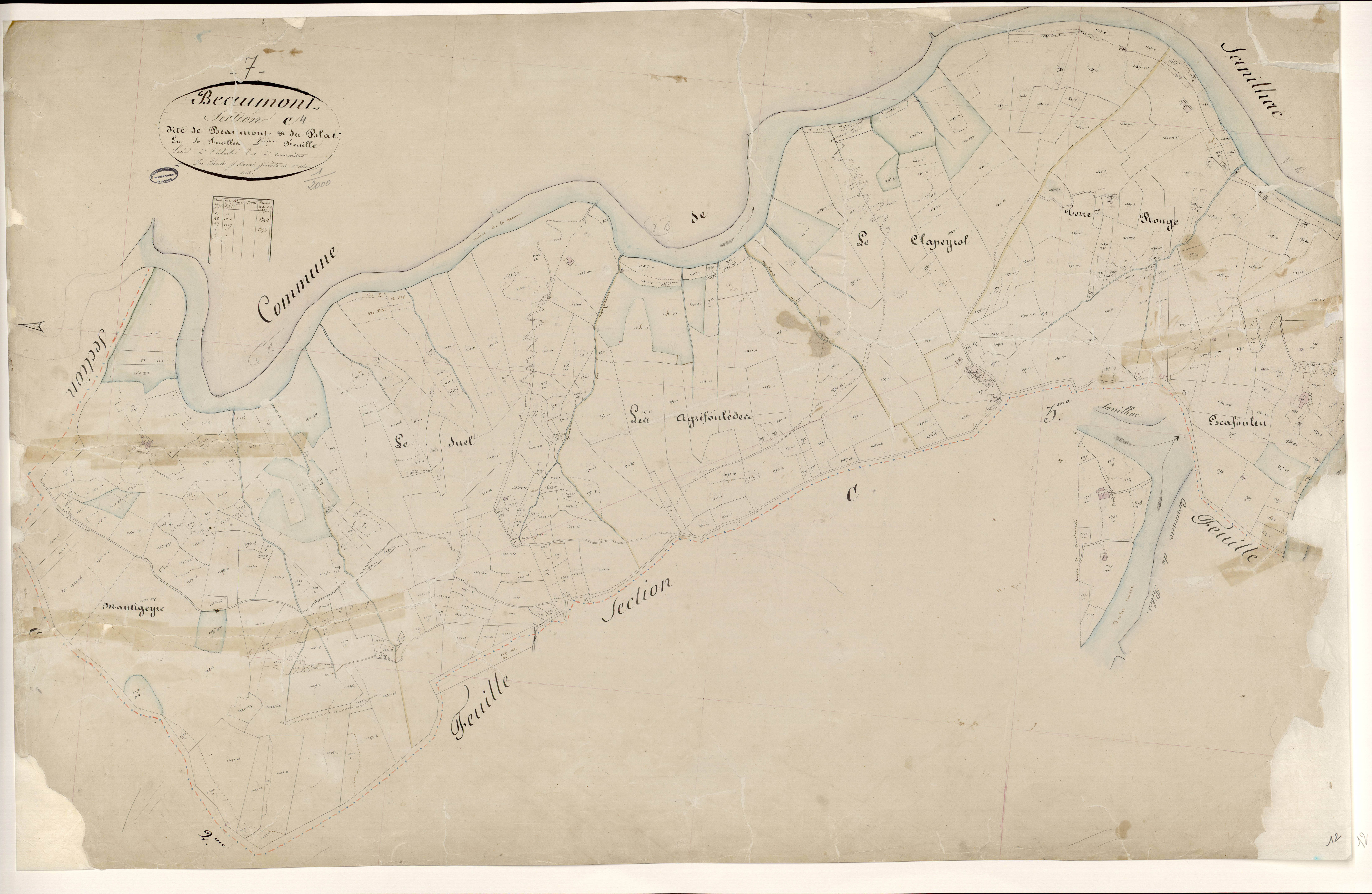 Beaumont - Section C - Feuillet 4