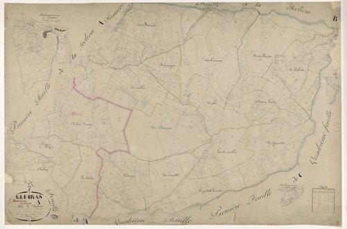 Beauvène - Section A - Feuillet 2