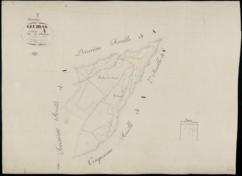 Beauvène - Section A - Feuillet 4