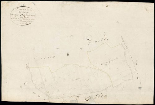 Berrias - Section D - Feuillet 4