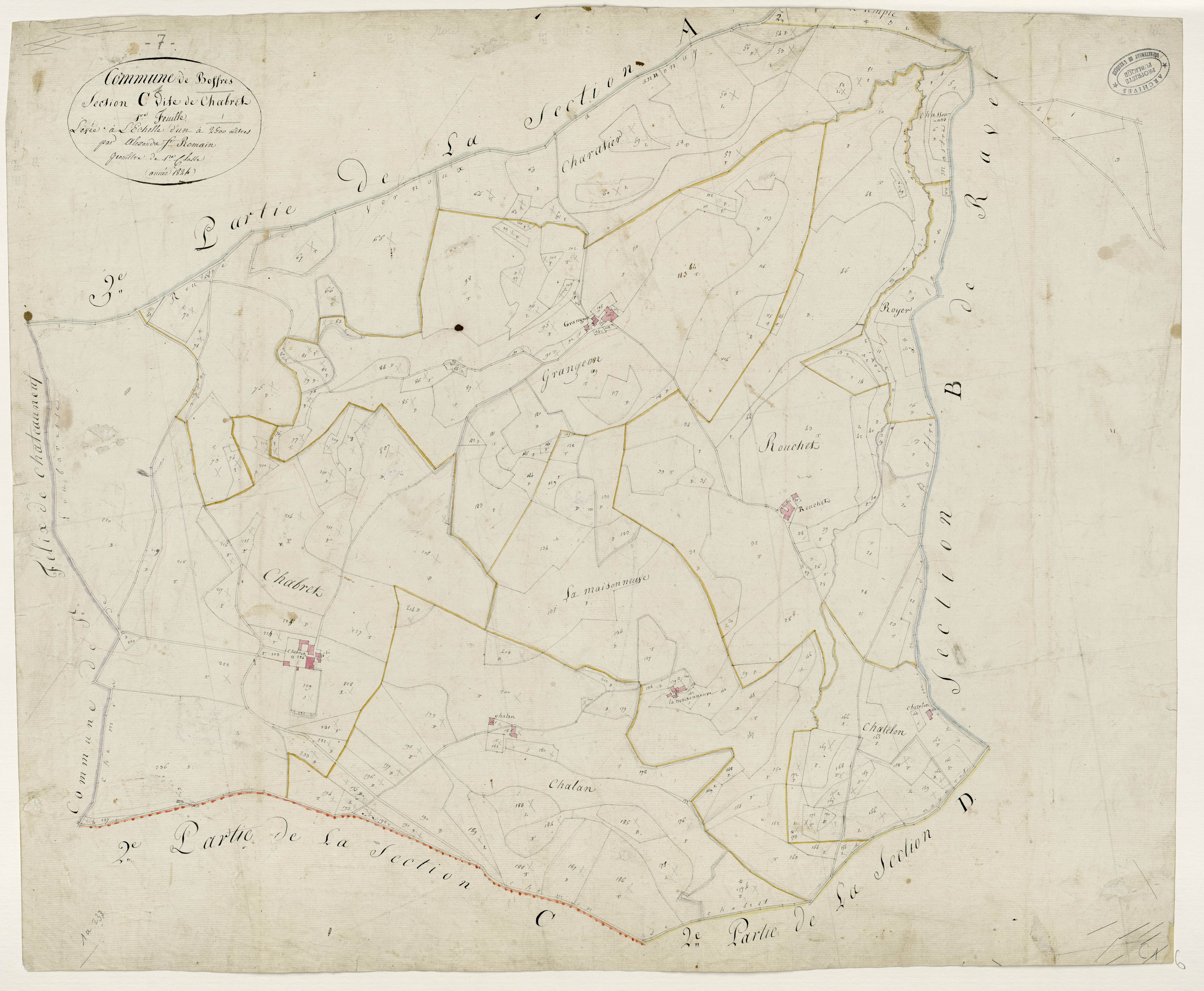 Boffres - Section C - Feuillet 1