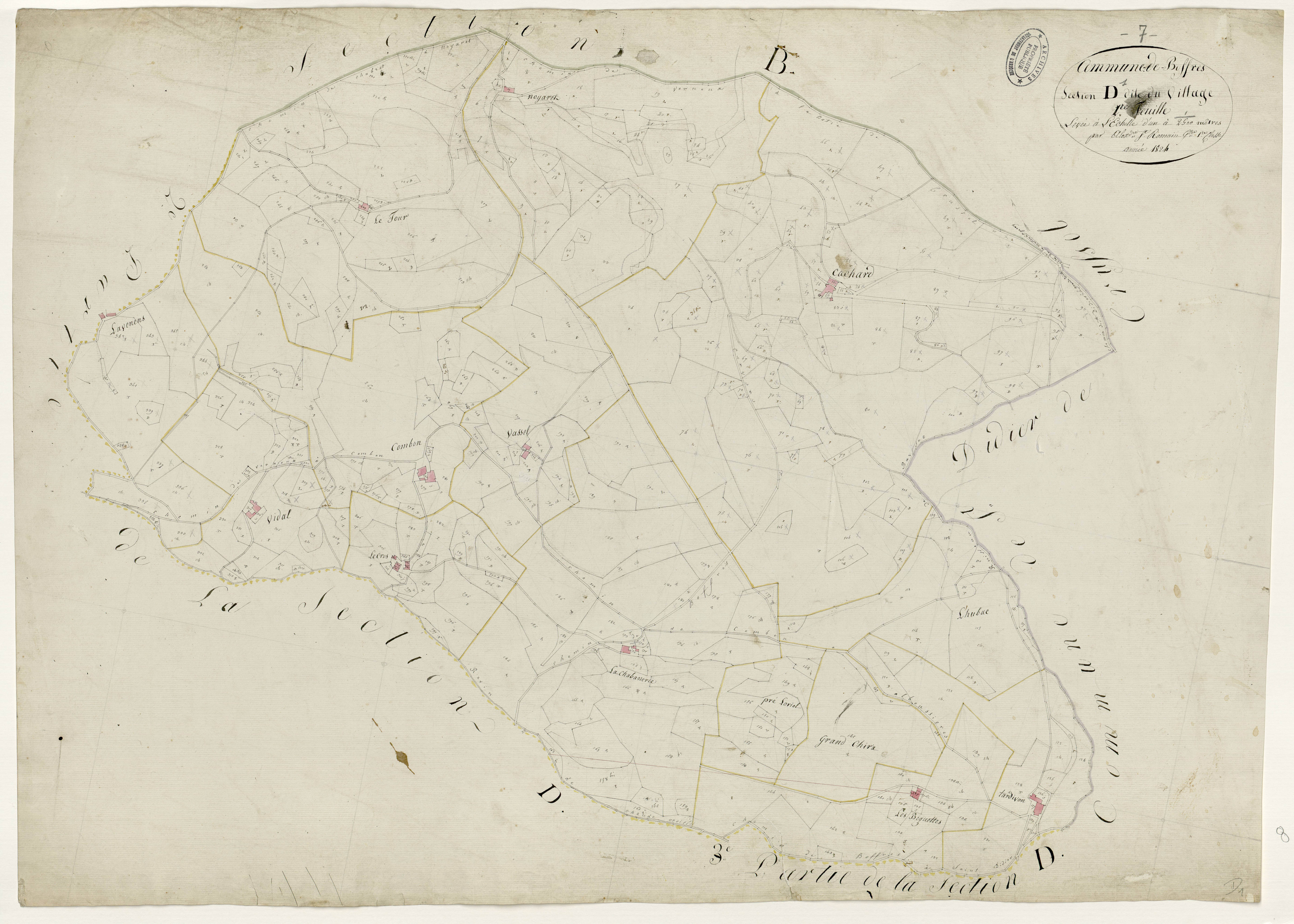 Boffres - Section D - Feuillet 1