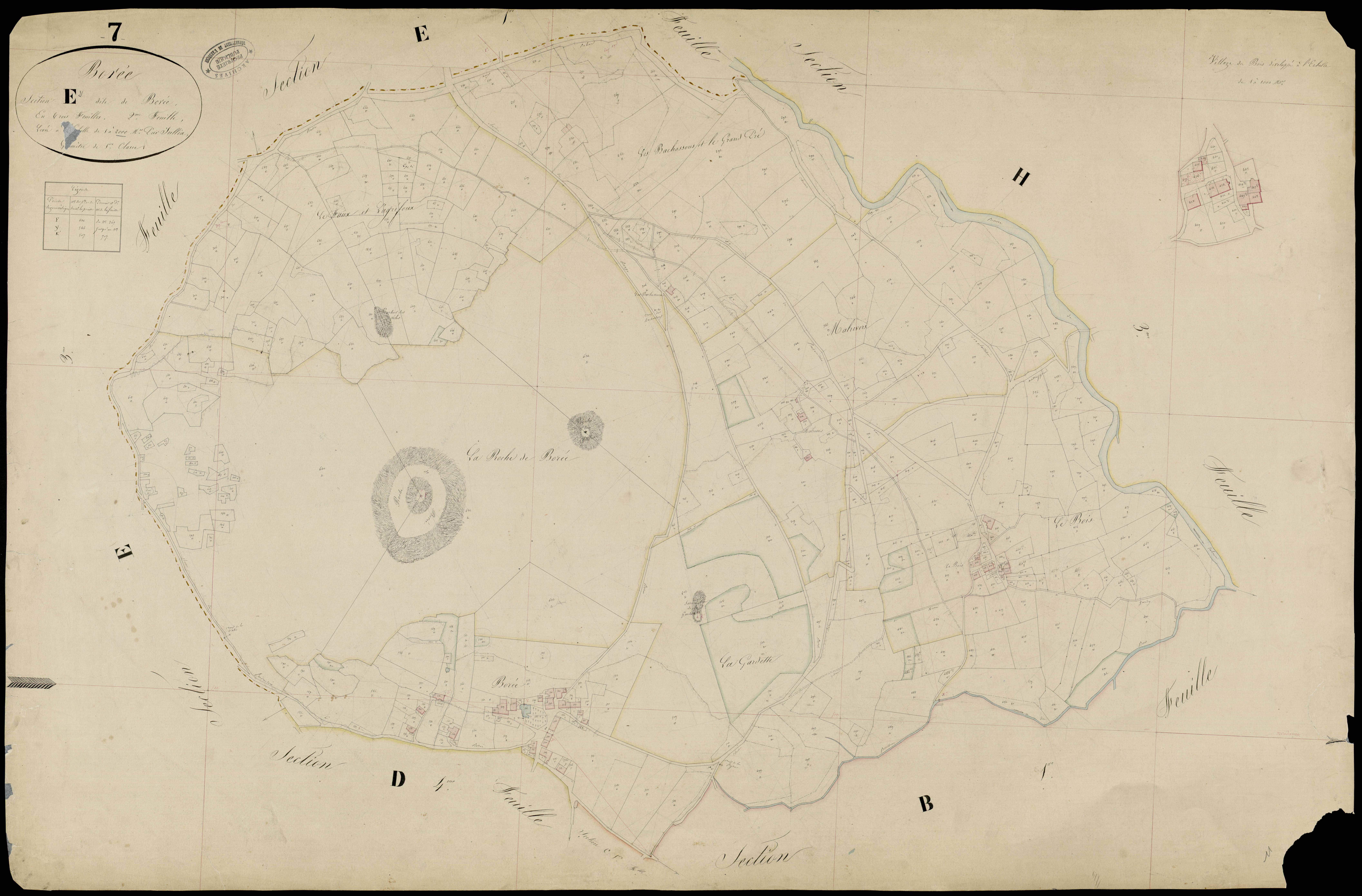 Borée - Section E - Feuillet 2