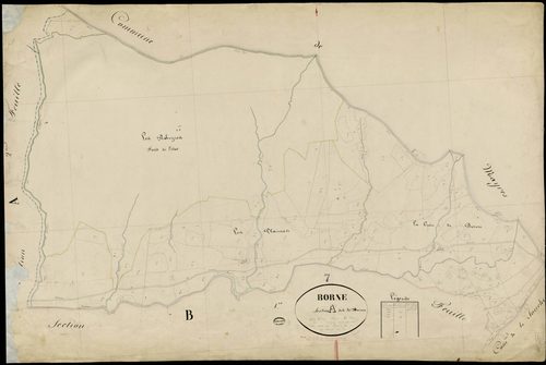 Borne - Section A - Feuillet 3