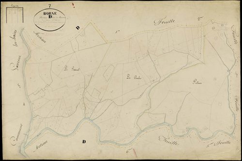 Borne - Section D - Feuillet 7