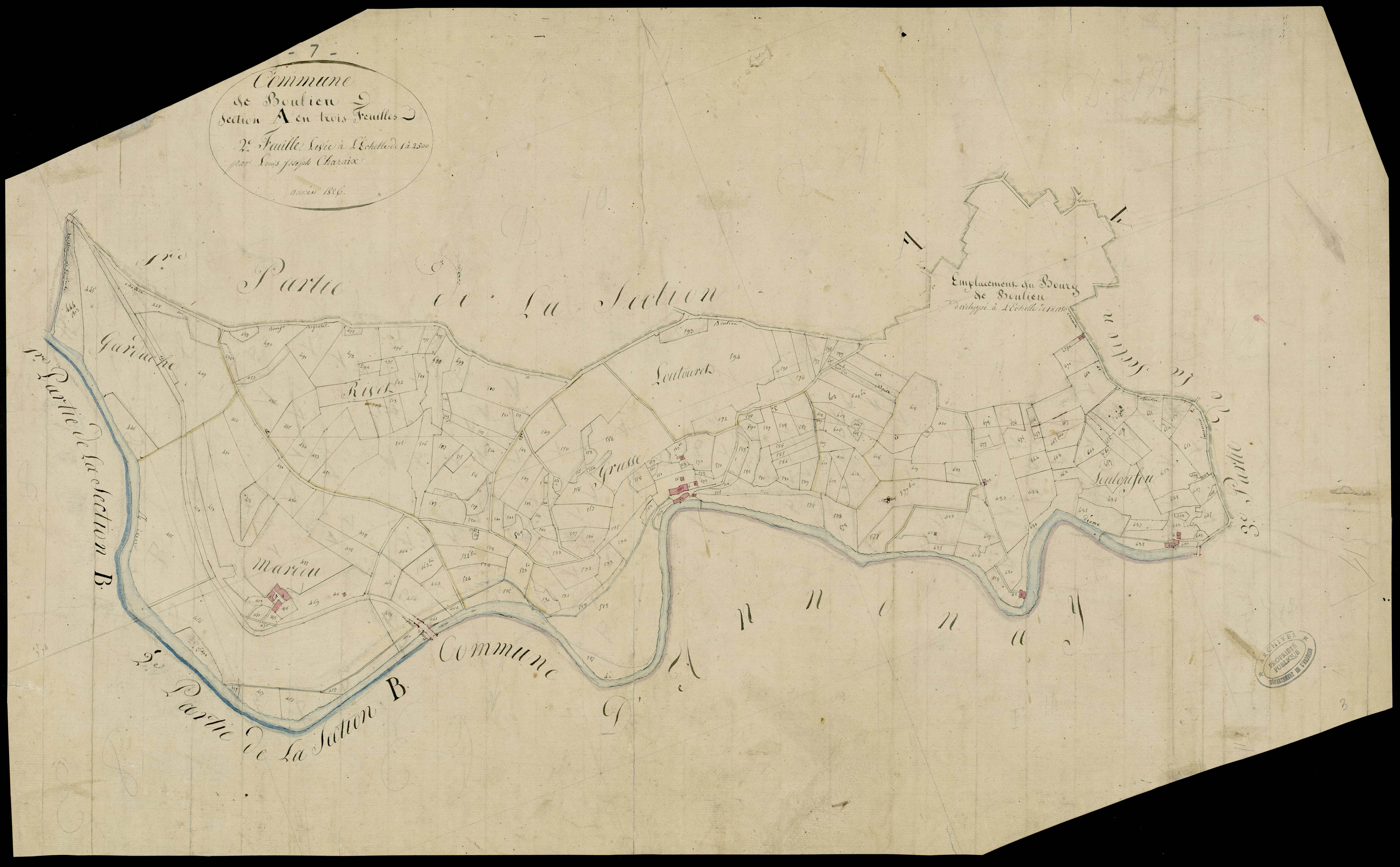 Boulieu-lès-Annonay - Section A - Feuillet 2