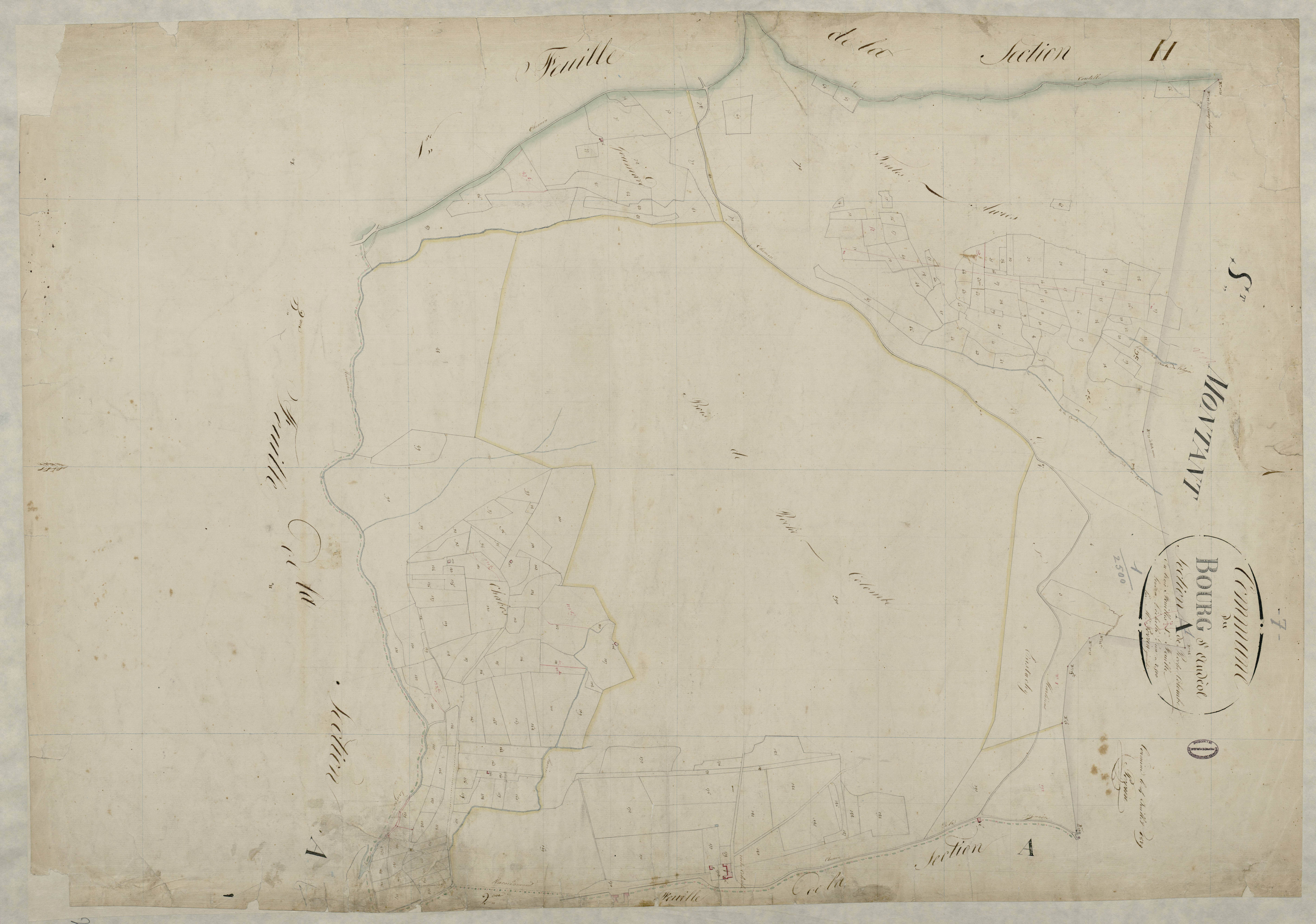 Bourg-Saint-Andéol - Section A - Feuillet 1