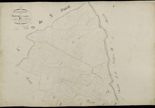 Bourg-Saint-Andéol - Section F - Feuillet 1