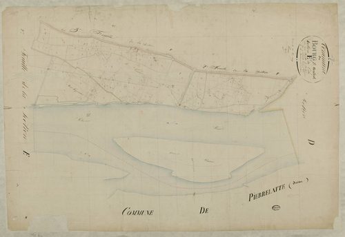 Bourg-Saint-Andéol - Section E - Feuillet 1