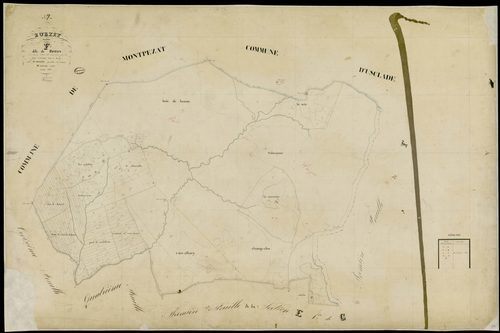 Burzet - Section F - Feuillet 2