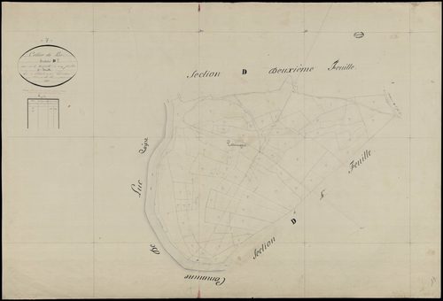 Cellier-du-Luc - Section D - Feuillet 3